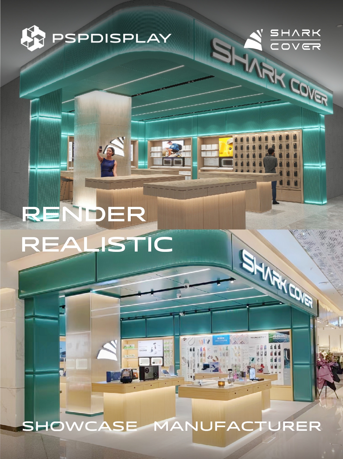 What secrets are hidden behind the opening of three consecutive stores?