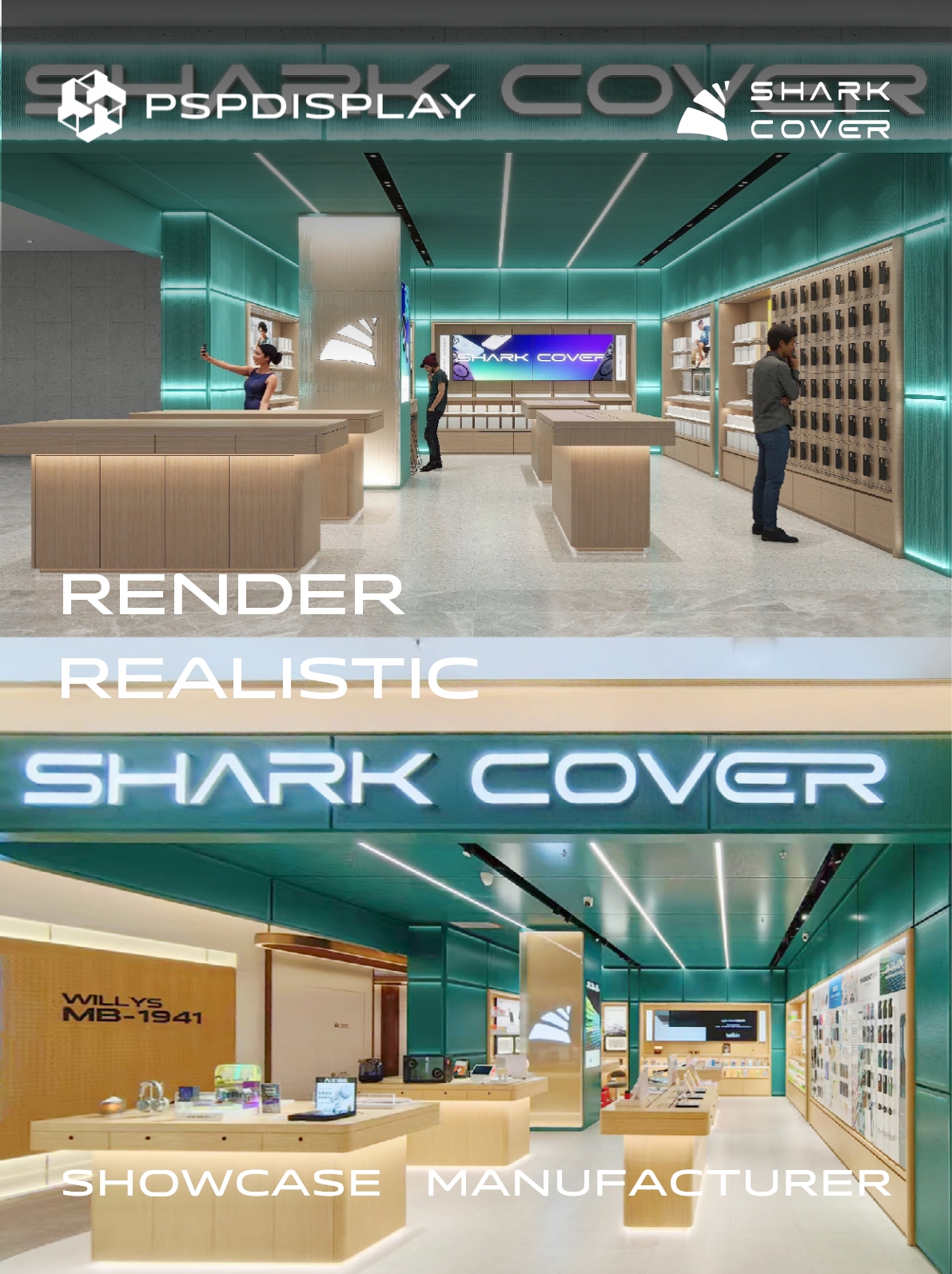 What secrets are hidden behind the opening of three consecutive stores?