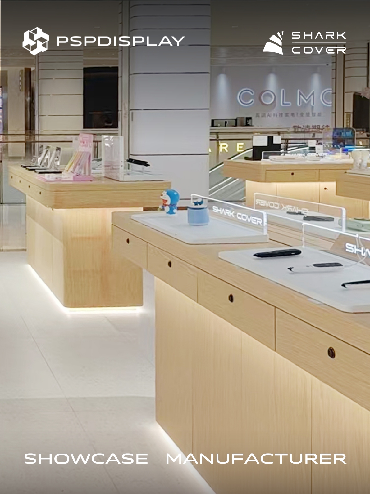 What secrets are hidden behind the opening of three consecutive stores?