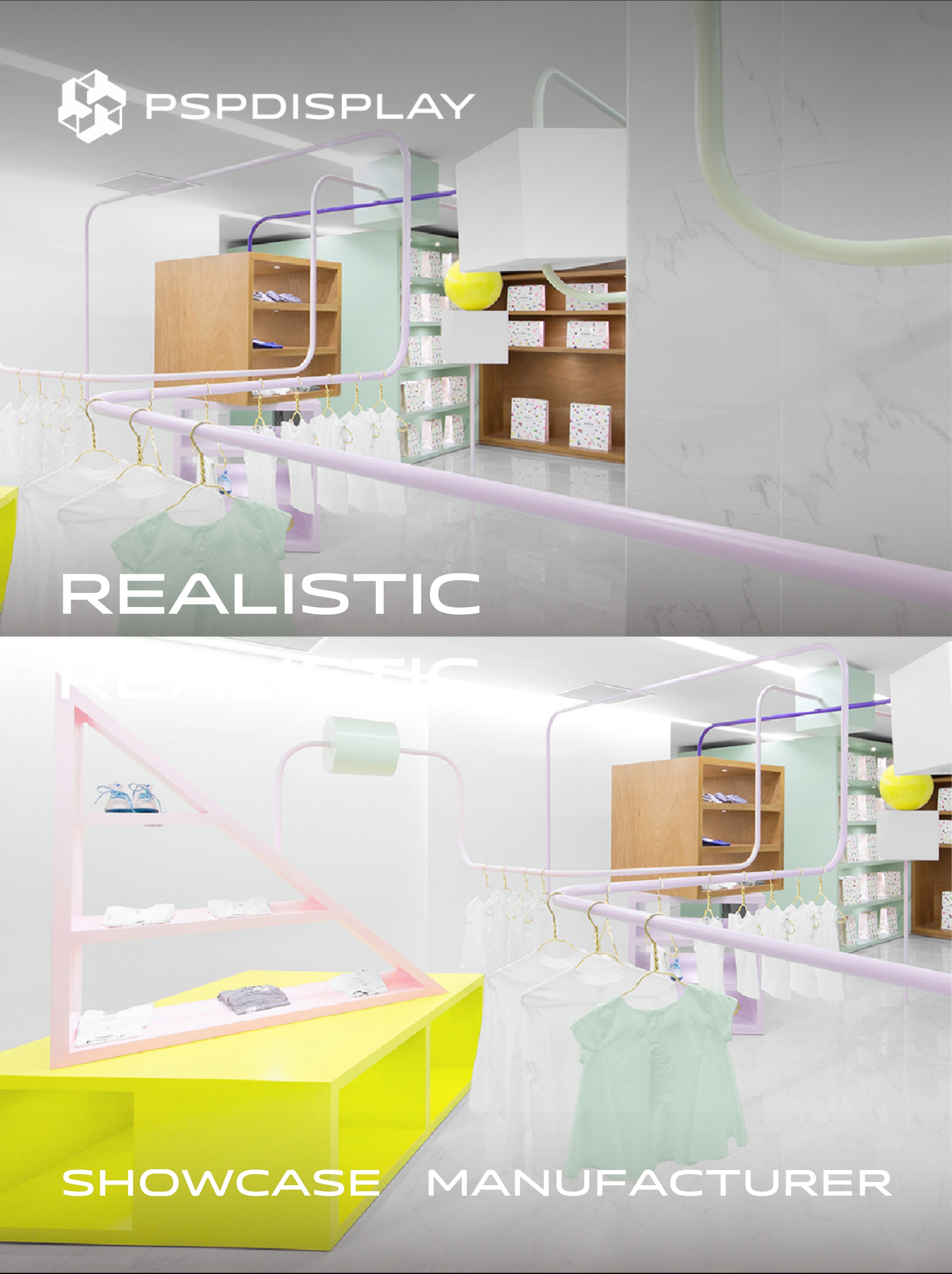 Kindo Children's Clothing Store in Mexico: Deconstruction of Space Design Inspired by Toy Maze