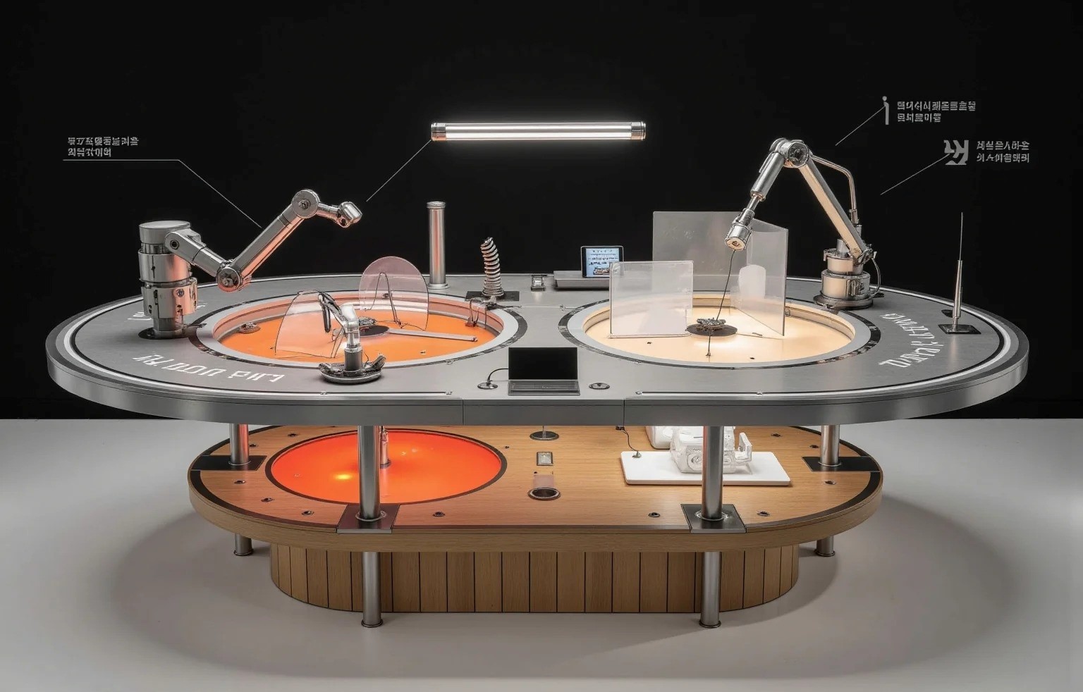 Trendy store display proposal ——"Central Island" multi-functional interactive display table
