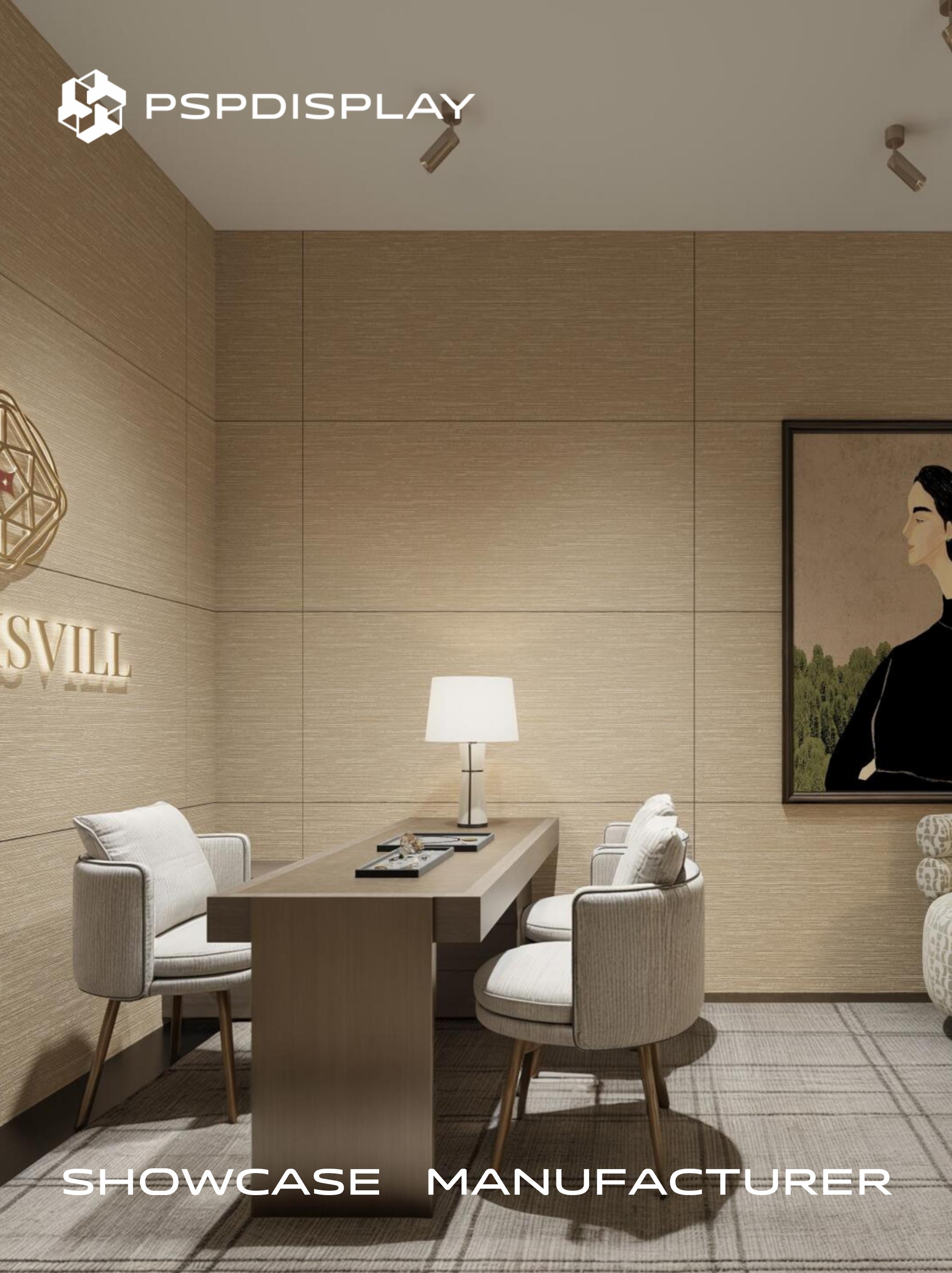 Store Design: 50-square-meter JEWELRY store