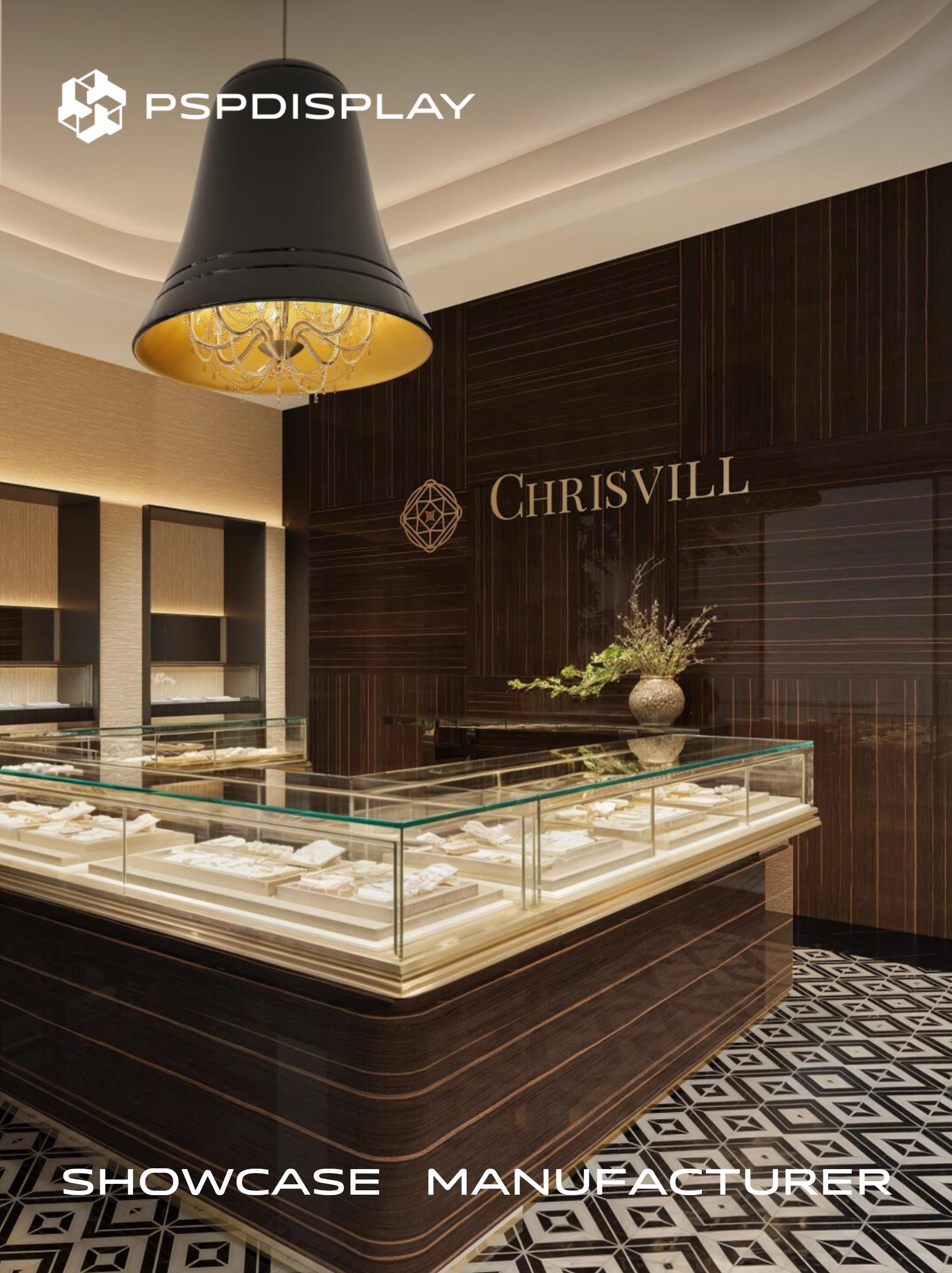 Store Design: 50-square-meter JEWELRY store