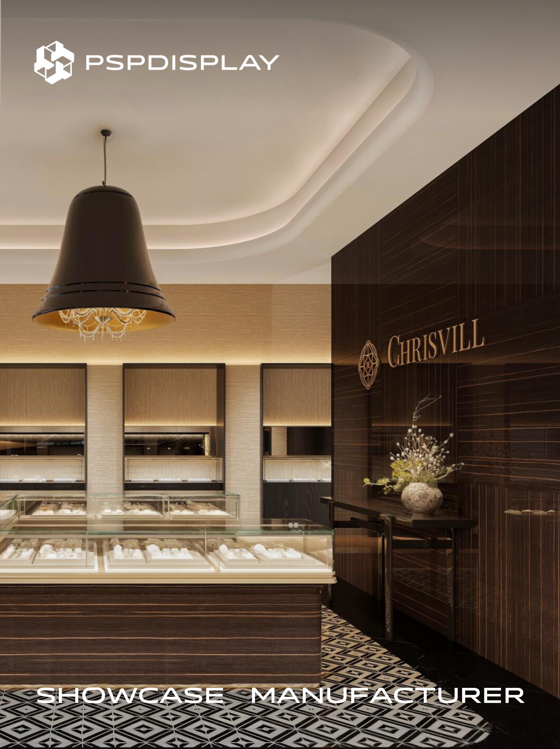 Store Design: 50-square-meter JEWELRY store