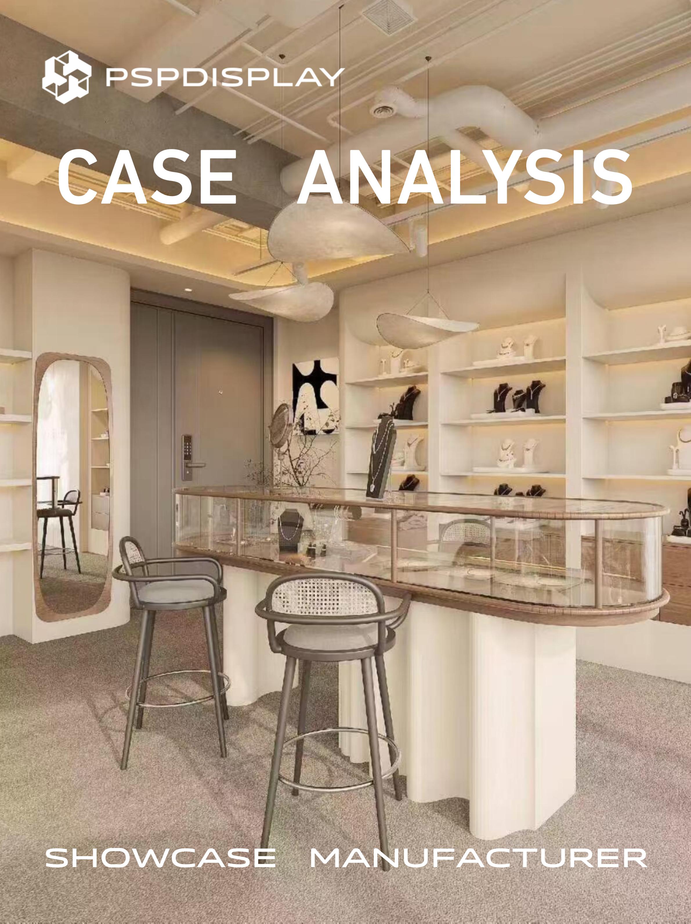 Jewelry store renderings: Healing from the cream style