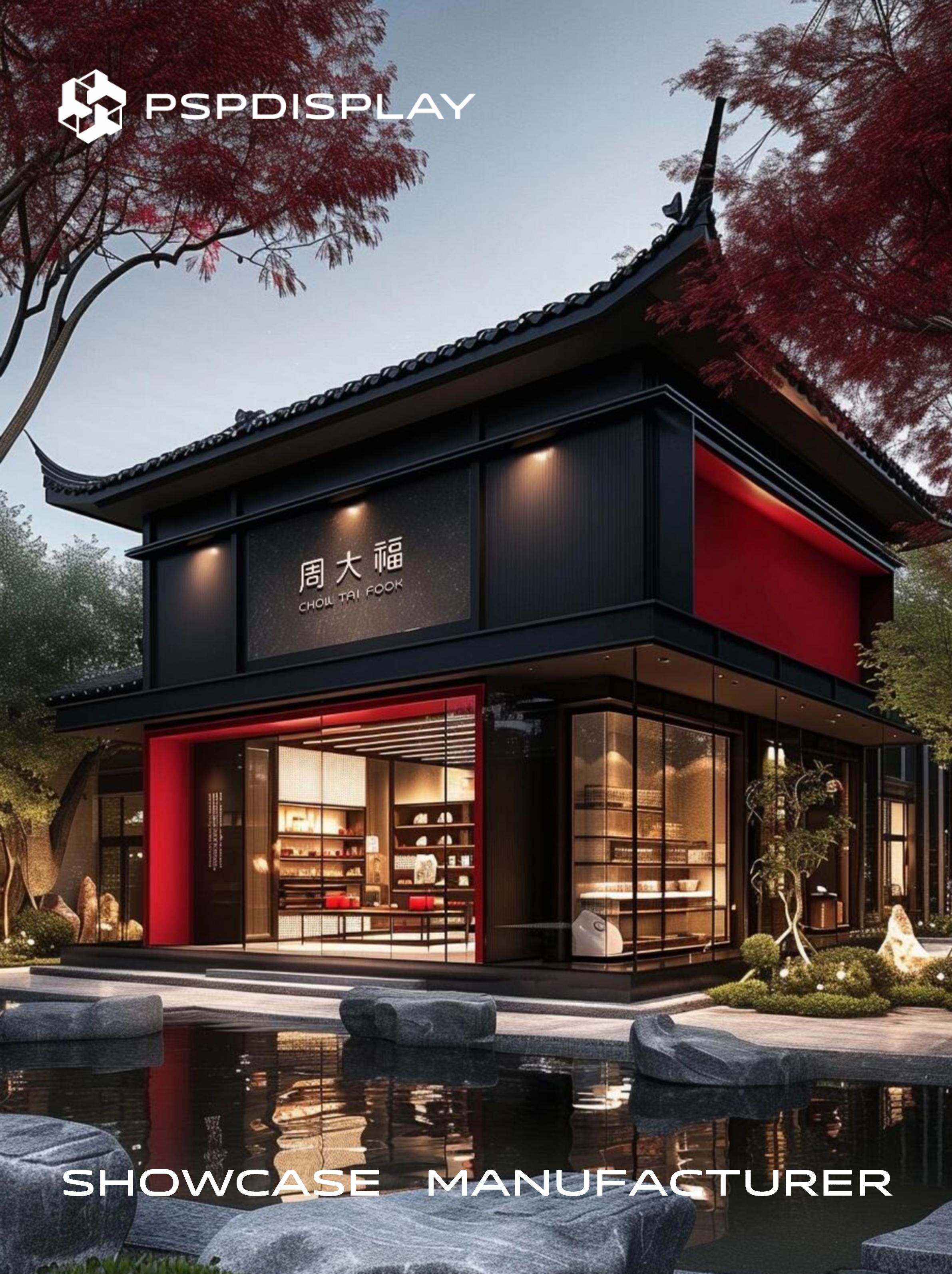 Chow Tai Fook is just too skilled, isn't he? ! A high-end new Chinese-style jewelry space is here