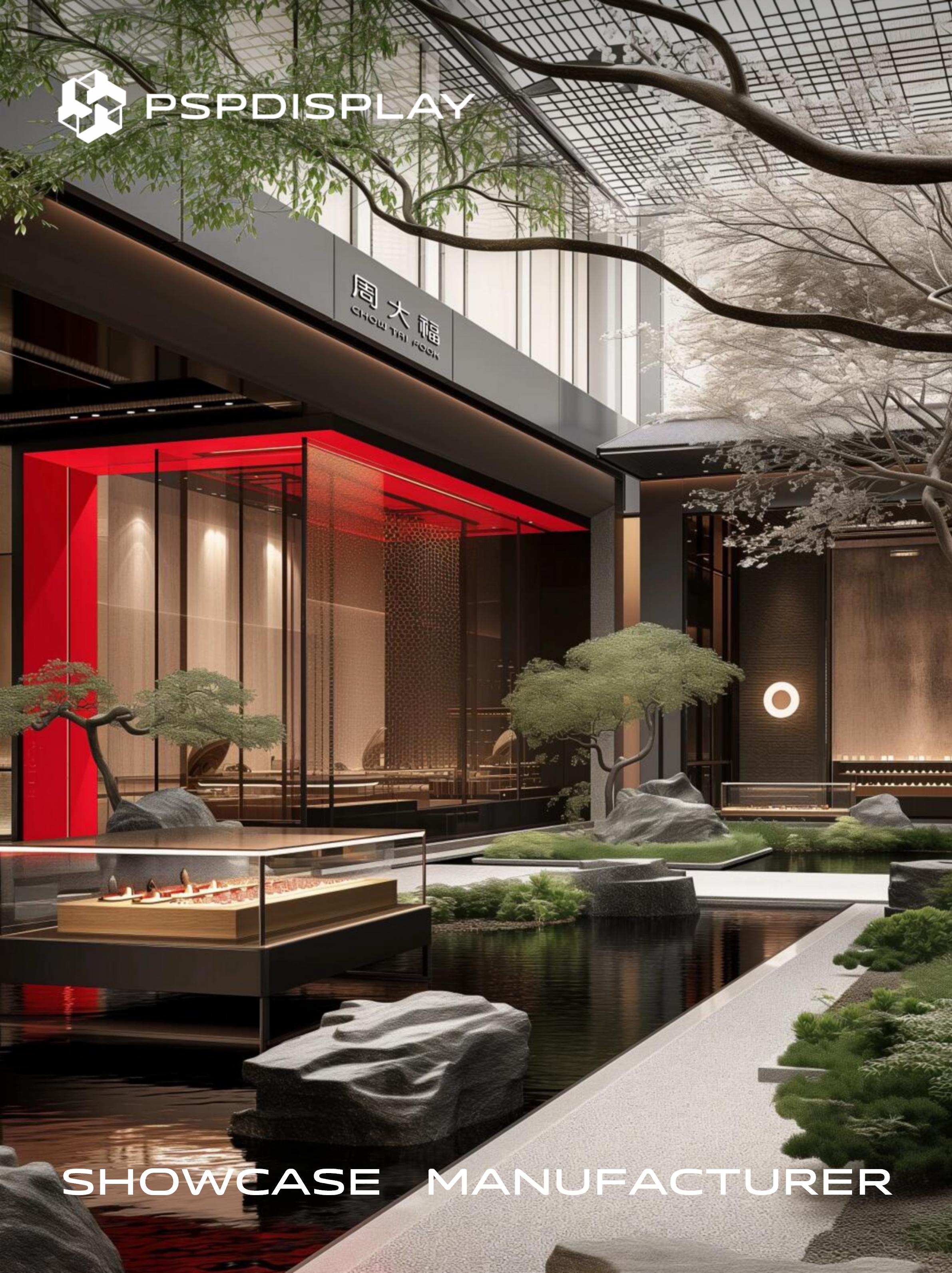 Chow Tai Fook is just too skilled, isn't he? ! A high-end new Chinese-style jewelry space is here