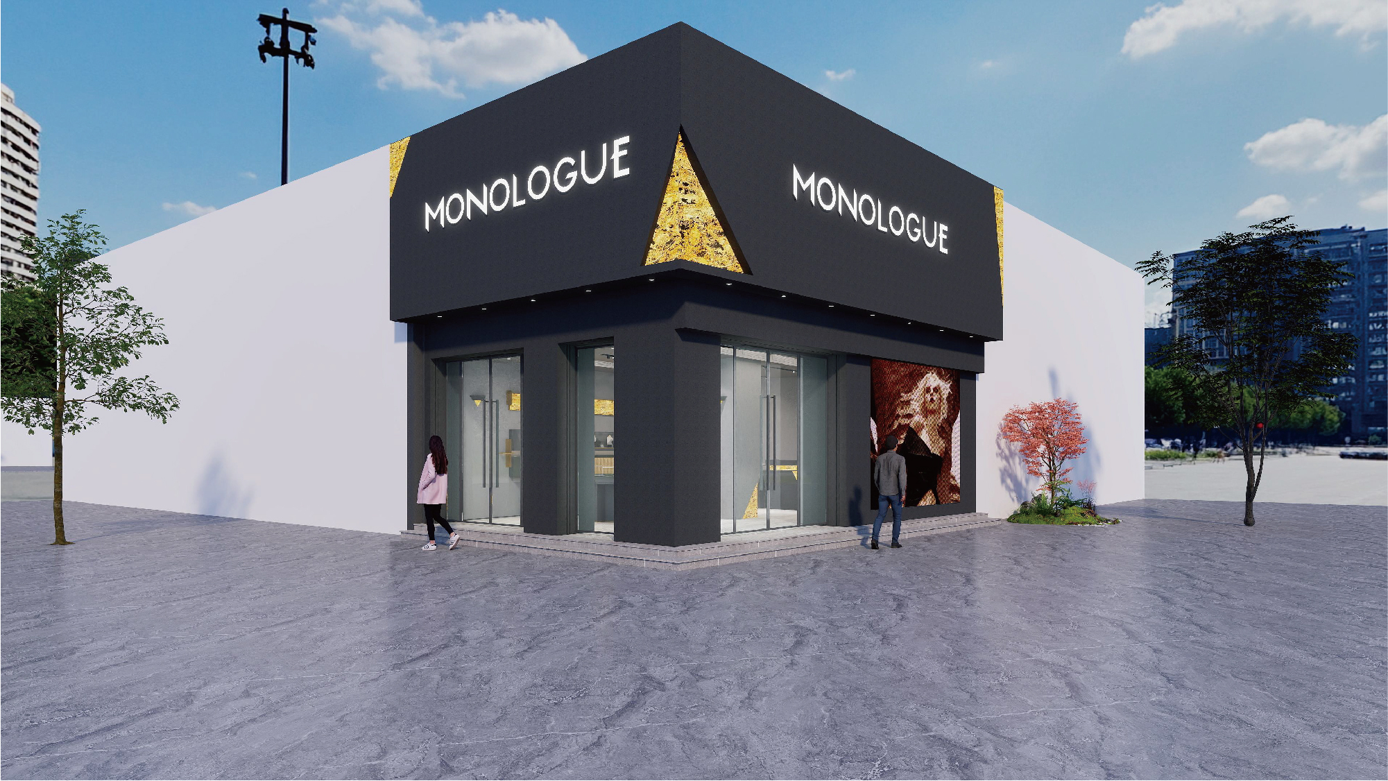 MONOLOGUE Ningbo Tianyi Square Project/Picsharping display