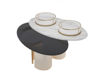 PSPJW-23102 Jewelry Watch Showcase Round Showcase