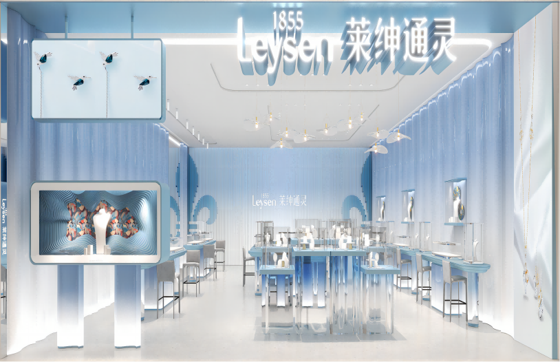 Jewelry Showcase  Solution in 2023 New Store Image