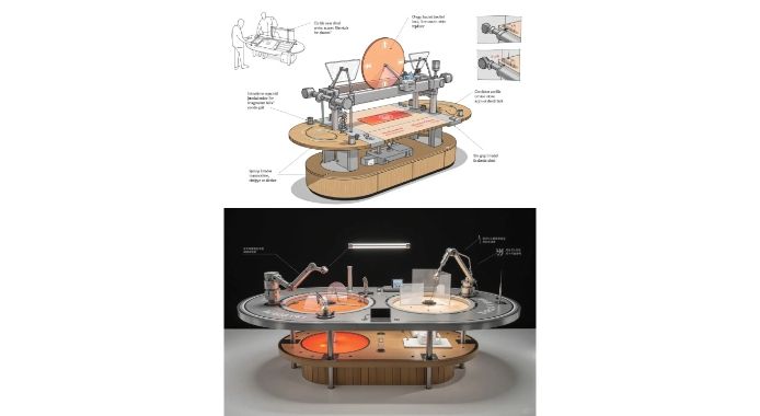 Trendy store display proposal ——"Central Island" multi-functional interactive display table